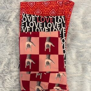 LuLaRoe Valentines Leggings